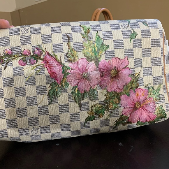 Disney Louis Vuitton Damier Azur Speedy30 - Picture 2 of 2